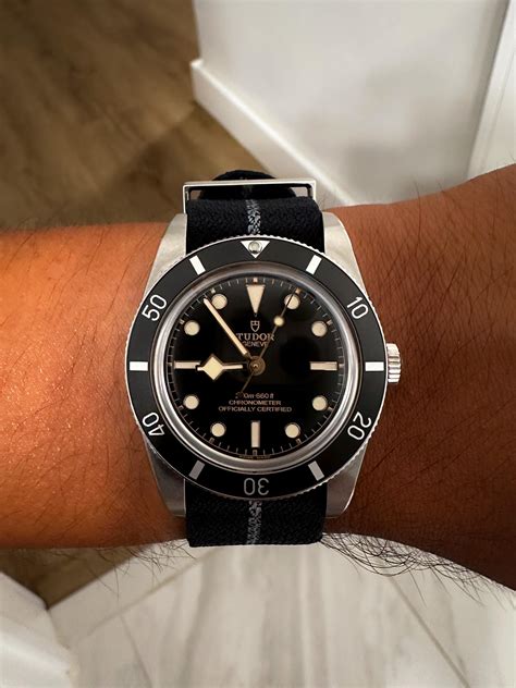 tudor black bay 54 nato.